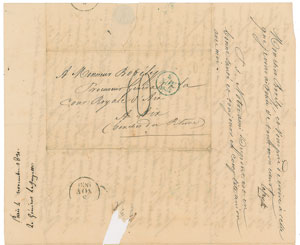 Lot #402 Marquis de Lafayette Archive of (18) Items - Image 26