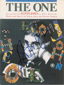 Lot #901 Elton John - Image 1