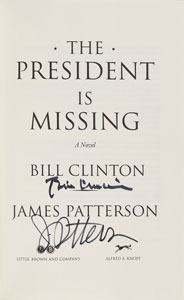 Lot #100 Bill Clinton and James Patterson - Image 1