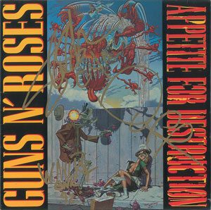 Lot #733  Guns N' Roses