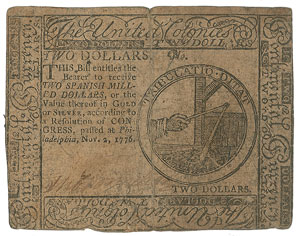 Lot #425  Colonial Currency - Image 1