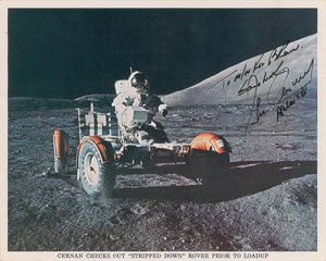 Lot #516 Gene Cernan - Image 1