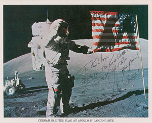 Lot #517 Gene Cernan - Image 1