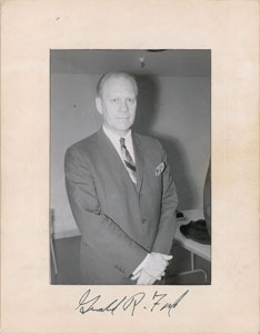 Lot #106 Gerald Ford - Image 1