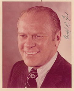 Lot #107 Gerald Ford - Image 1