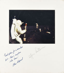 Lot #499  Apollo 14: Shepard and Mitchell - Image 1