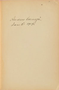 Lot #307 Andrew Carnegie - Image 1