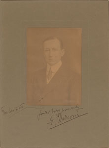 Lot #195 Guglielmo Marconi