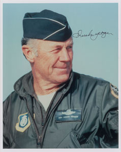 Lot #468 Chuck Yeager - Image 1
