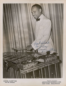 Lot #695 Lionel Hampton - Image 1