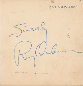 Lot #746 Roy Orbison