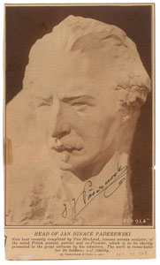 Lot #684 Ignace J. Paderewski - Image 1