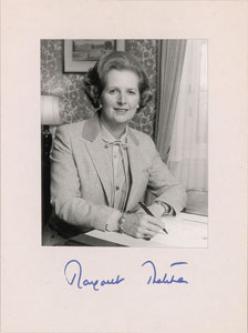 Lot #389 Margaret Thatcher
