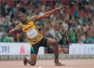 Lot #992 Usain Bolt - Image 1