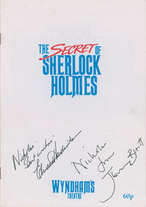 Lot #855  Sherlock Holmes: Brett and Hardwicke - Image 2