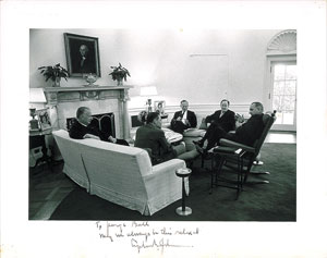 Lot #84 Lyndon B. Johnson - Image 1