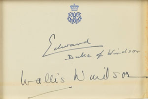Lot #394 Duke and Duchess of Windsor - Image 2