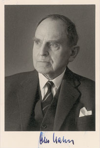 Lot #319 Otto Hahn - Image 1
