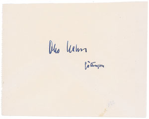 Lot #319 Otto Hahn - Image 3