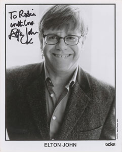 Lot #738 Elton John - Image 1