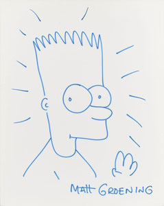 Lot #894 Matt Groening - Image 1