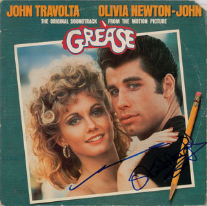 Lot #957 John Travolta and Olivia Newton-John