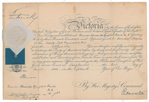 Lot #376  Queen Victoria - Image 1