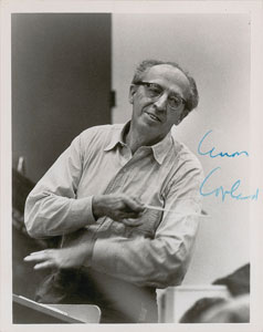 Lot #682 Aaron Copland - Image 1