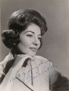 Lot #644 Maria Callas - Image 1