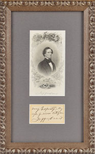 Lot #401 Jefferson Davis - Image 1