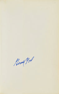 Lot #112 Gerald Ford - Image 4