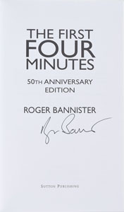 Lot #981 Roger Bannister
