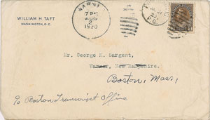 Lot #152 William H. Taft - Image 3