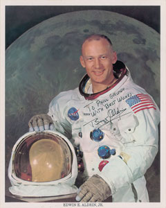 Lot #495 Buzz Aldrin - Image 1