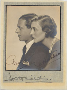 Lot #363  Prince George and Princess Marina - Image 1