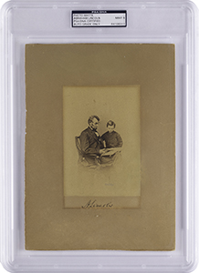 Lot #34 Abraham Lincoln Signed Photograph - Image 2
