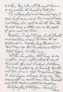 Lot #3012 Harry S. Truman Autograph Letter Signed - Image 2