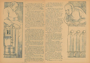 Lot #3034 Jerry Siegel and Joe Shuster 'Reign of Superman' 1933 Fanzine  - Image 4