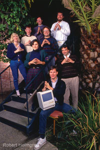 Lot #3033 Steve Jobs and Nine Team Members Signed Macintosh Plus Computer - Image 6