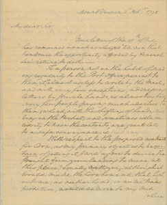 Lot #3003 George Washington Autograph Letter Signed