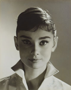 Lot #3040 Audrey Hepburn Oversized Signed Photograph - Image 2