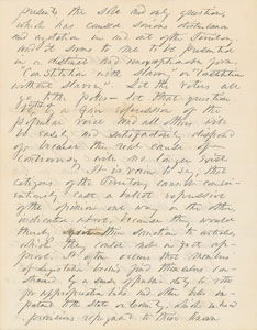Lot #3009 Franklin Pierce Autograph Letter Signed - Image 2