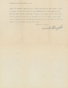 Lot #3020 Orville Wright Typed Letter Signed - Image 4