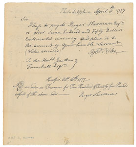 Lot #3001  Declaration of Independence Signers Collection - Image 3