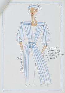 Lot #3050  Princess Diana Dress Fabric Archive - Image 3