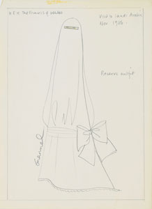 Lot #3050  Princess Diana Dress Fabric Archive - Image 15