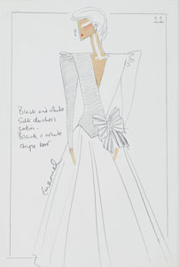 Lot #3050  Princess Diana Dress Fabric Archive - Image 16