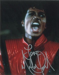 Lot #635 Michael Jackson