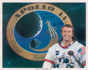 Lot #412 Alan Shepard - Image 1