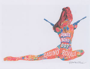 Lot #857  James Bond: Robert McGinnis - Image 1